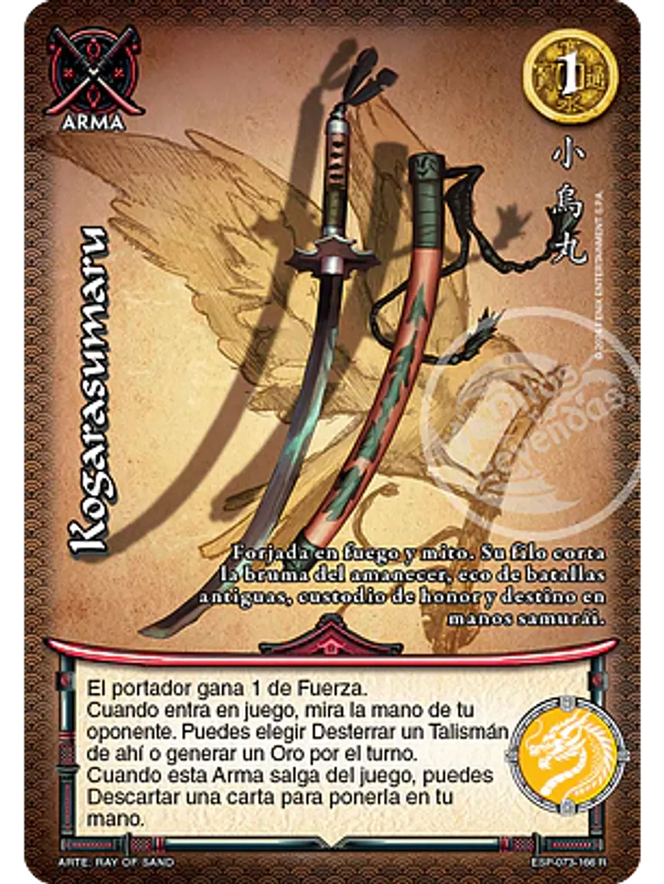 Kogarasumaru (Esp.Samurai - Real) 1