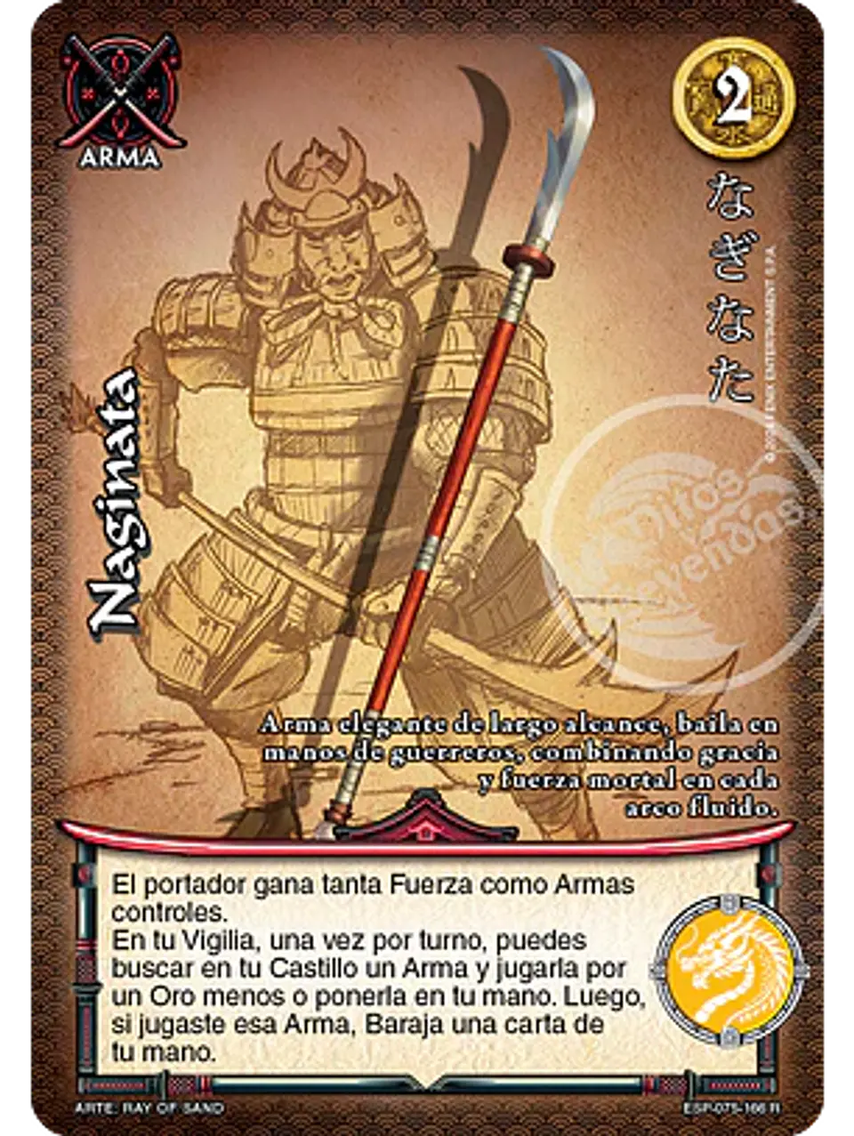 Naginata (Esp.Samurai - Real) 1