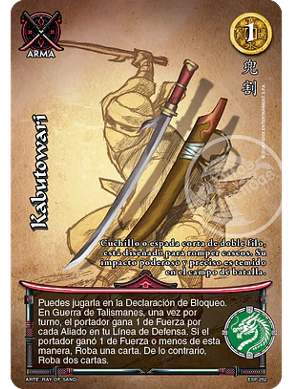 Kabutowari (Esp.Samurai - Promocional) 1