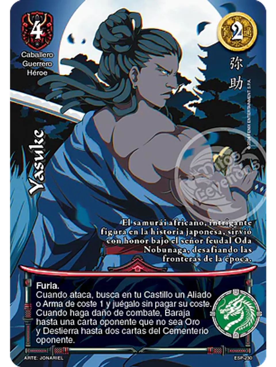 Yasuke (Esp.Samurai - Promocional) 1