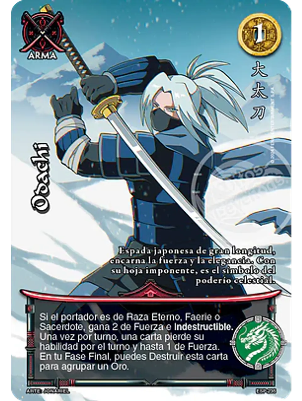 Odachi (Esp.Samurai - Promocional) 1