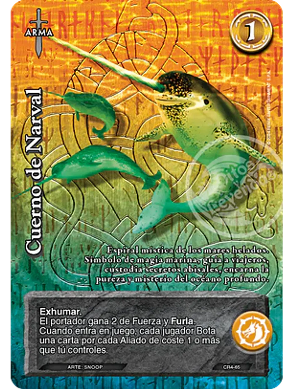 Cuerno de Narval (Kit Racial 2024) 1