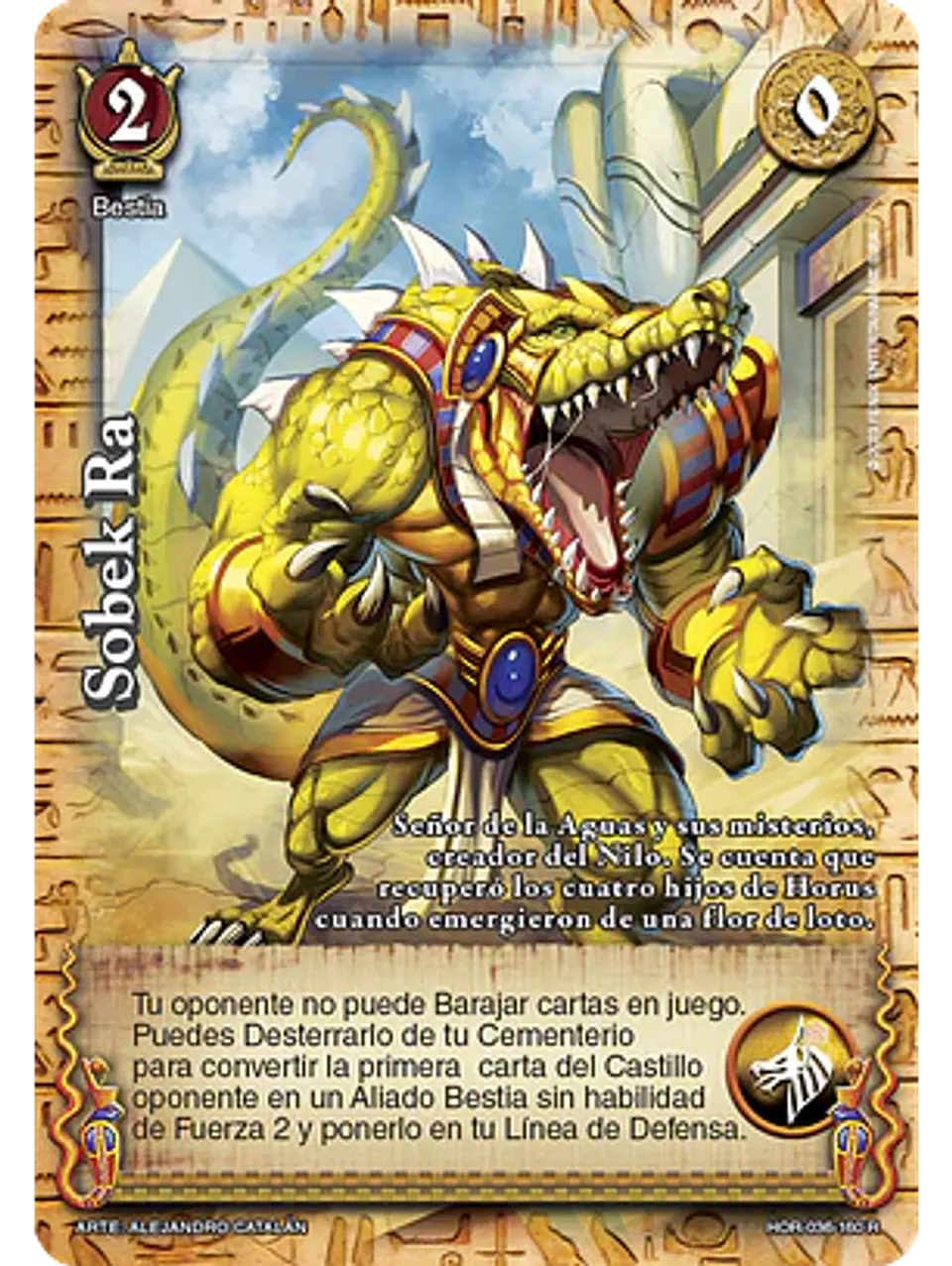 Sobek Ra (La Venganza de Horus - Real) 1