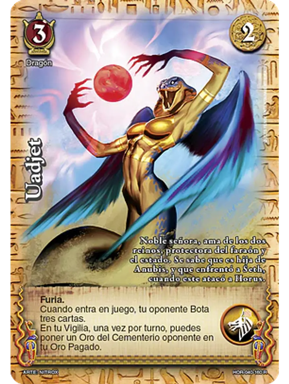 Uadjet (La Venganza de Horus - Real) 1