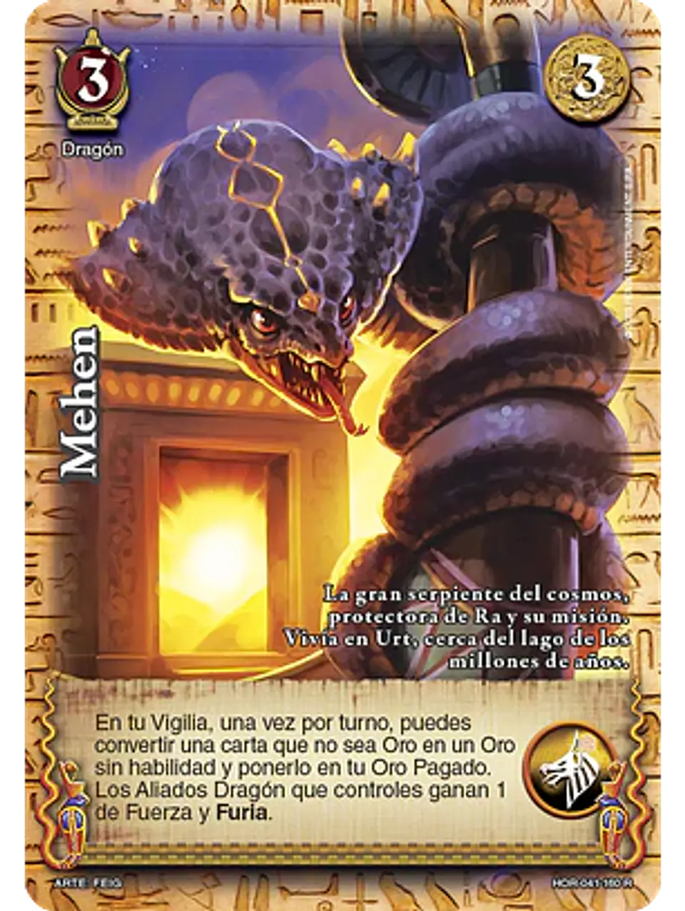 Mehen (La Venganza de Horus - Real) 1