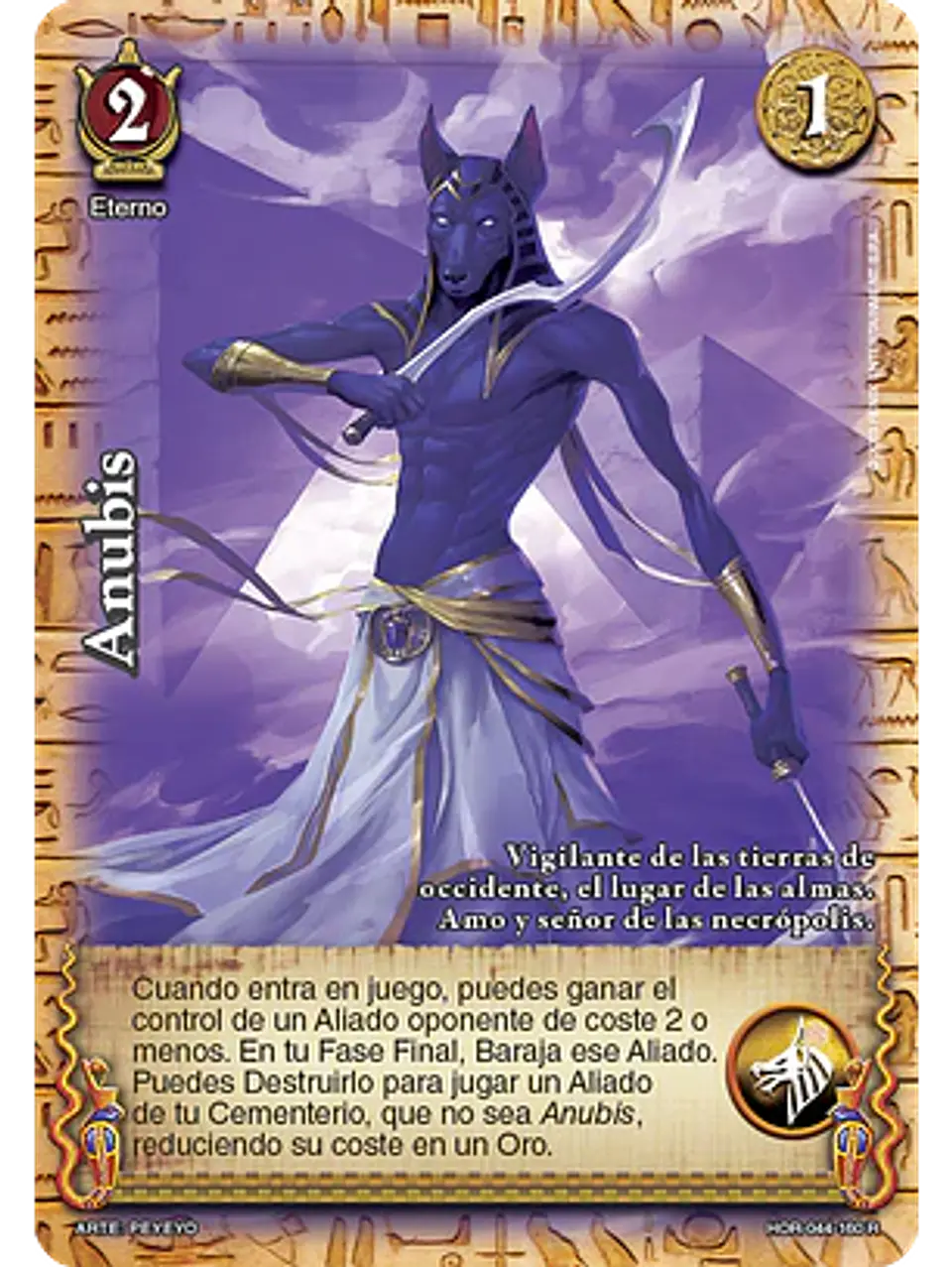 Anubis (La Venganza de Horus - Real) 1