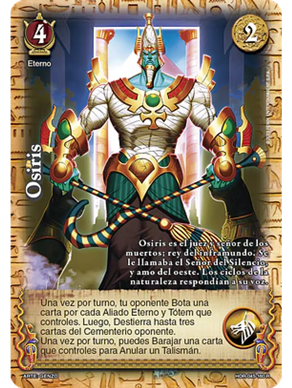 Osiris (La Venganza de Horus - Real) 1