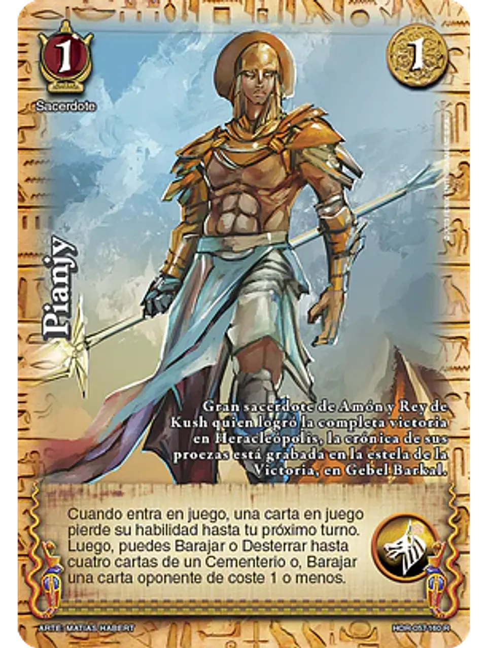 Pianjy (La Venganza de Horus - Real) 1