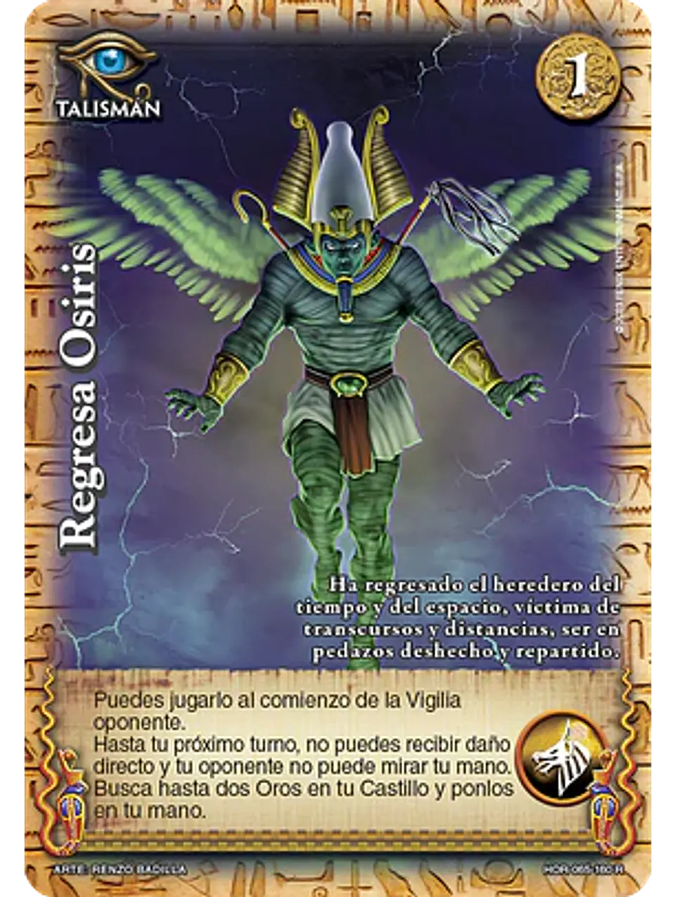 Regresa Osiris (La Venganza de Horus - Real) 1