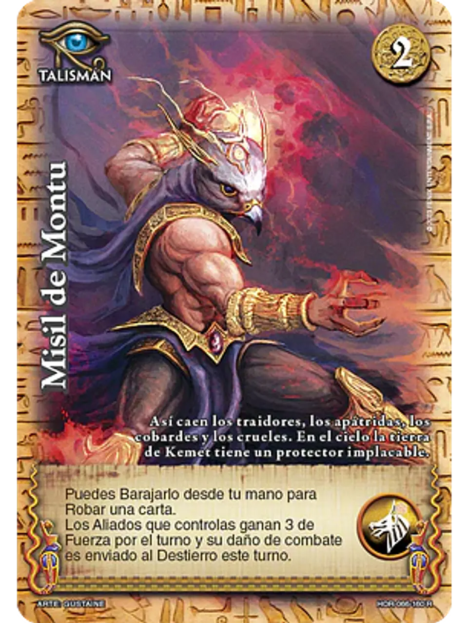 Misil de Montu (La Venganza de Horus - Real) 1