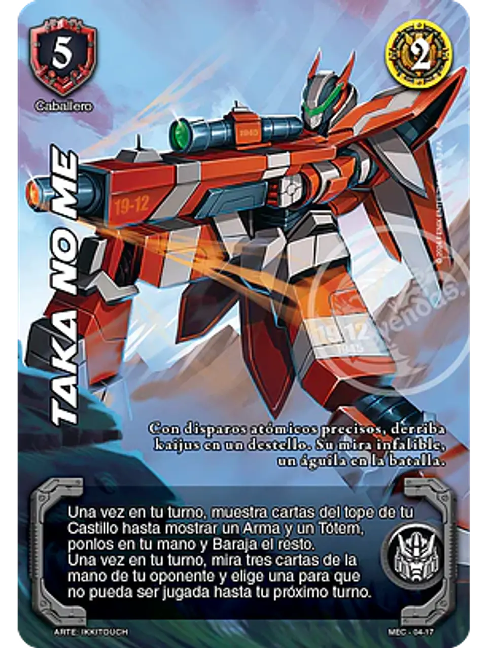 Taka No Me (Escuadrón Mecha) 1