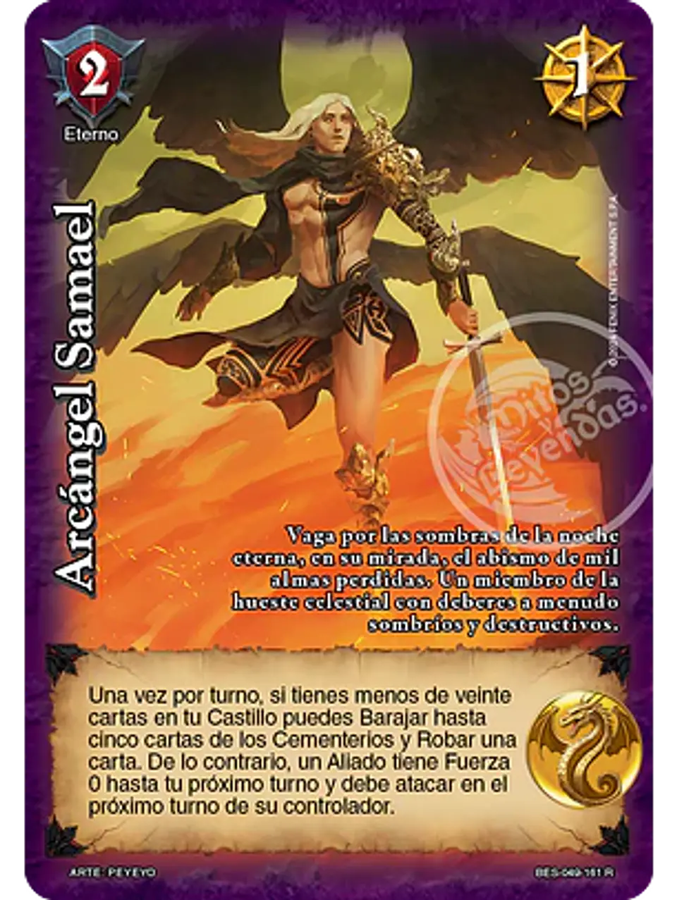 Árcangel Samael (Bestiarium - Real) 1