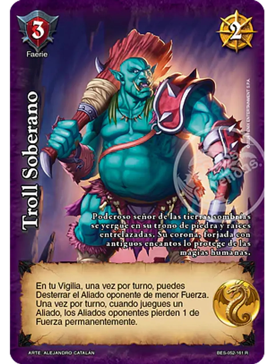 Troll Soberano (Bestiarium - Real) 1