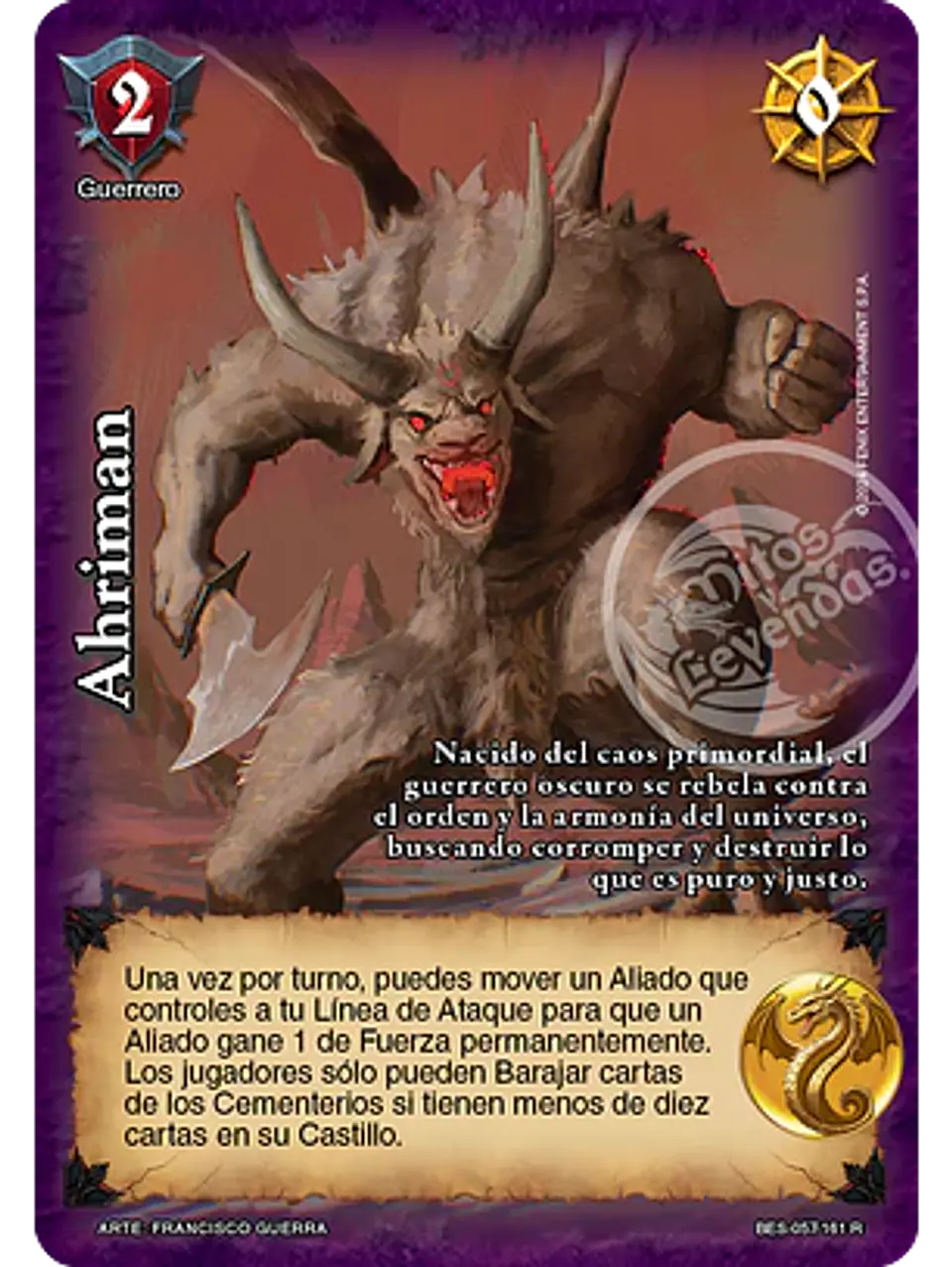 Ahriman (Bestiarium - Real) 1