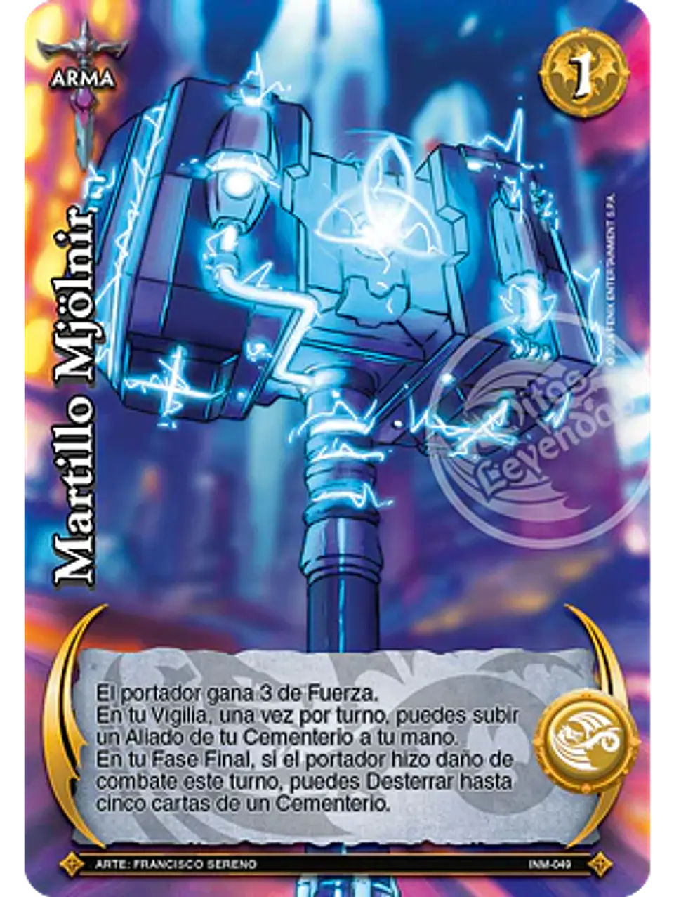 Martillo Mjölnir (Colección Inmortal) 1