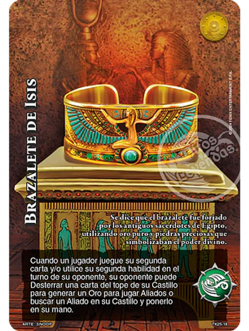 Brazalete de Isis (TK25 - Cenizas de Fuego) 1