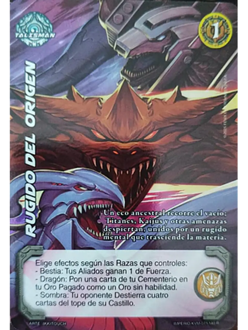 Rugido del Origen (KVM - Reales) 1