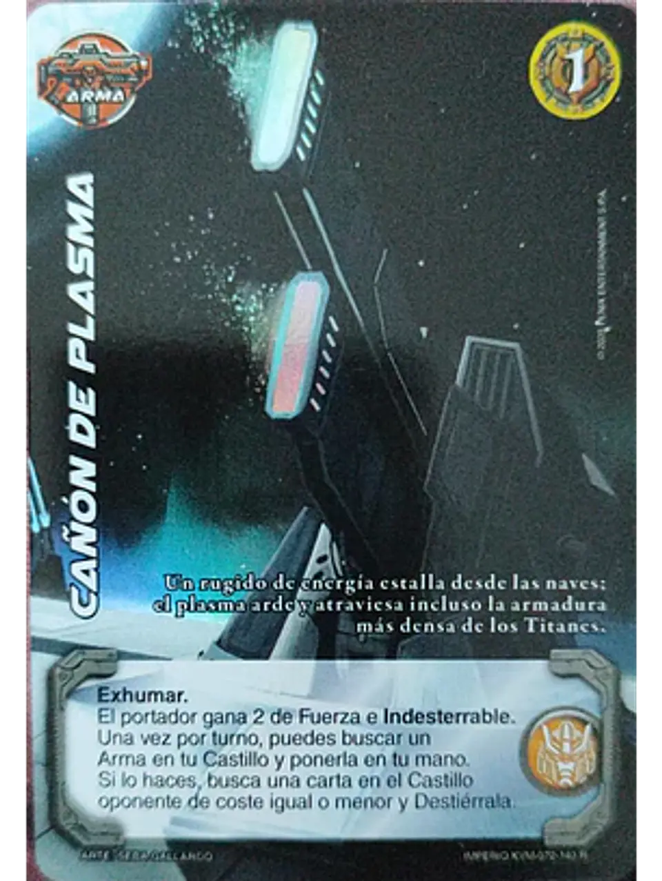 Cañón de Plasma (KVM - Reales) 1