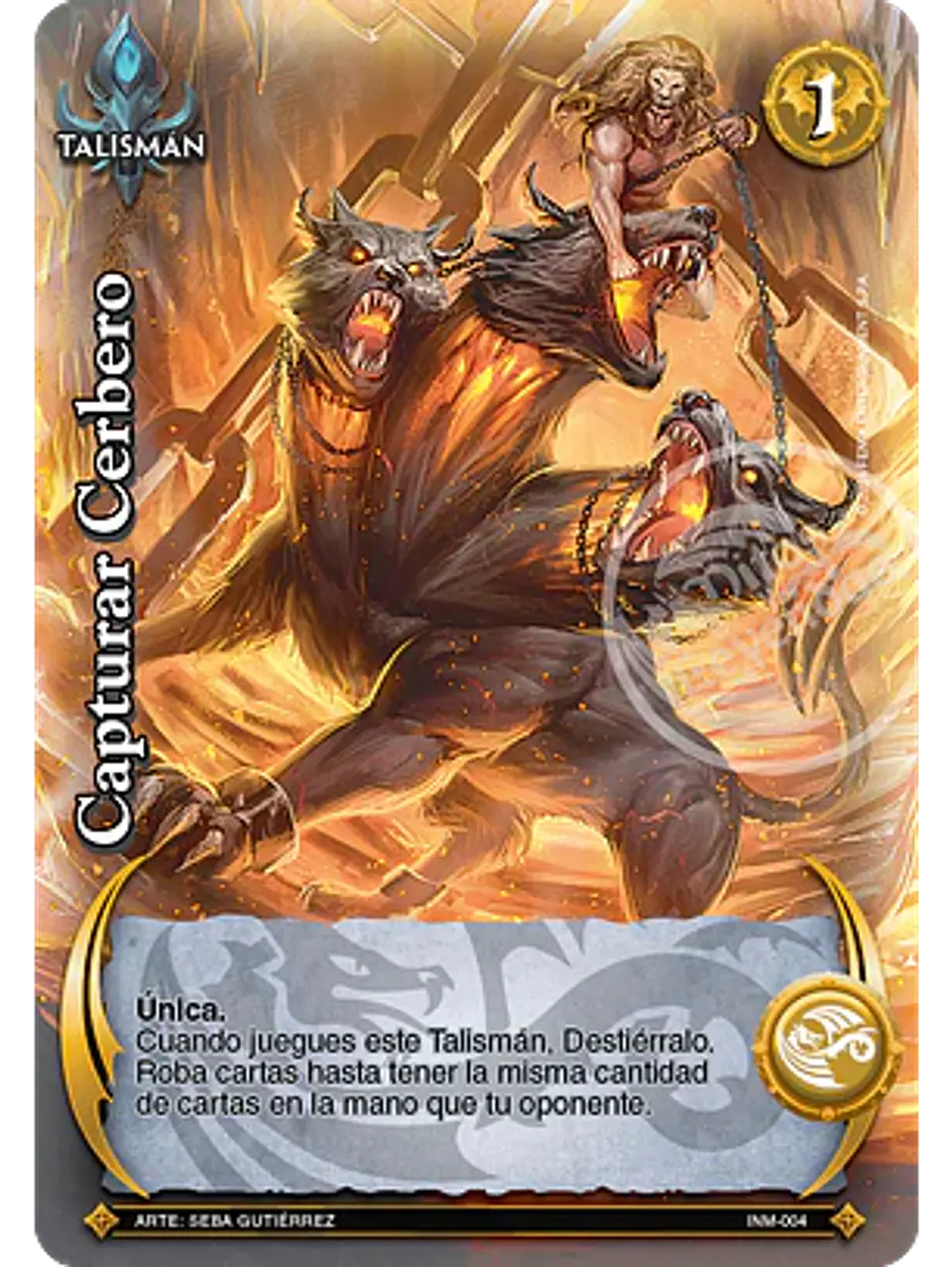 Capturar Cerbero (Colección Inmortal) 1