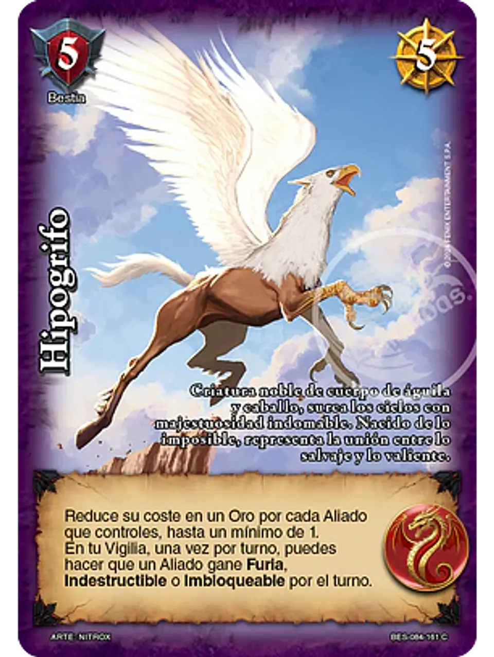 Hipogrifo (Bestiarium - Cortesana) 1