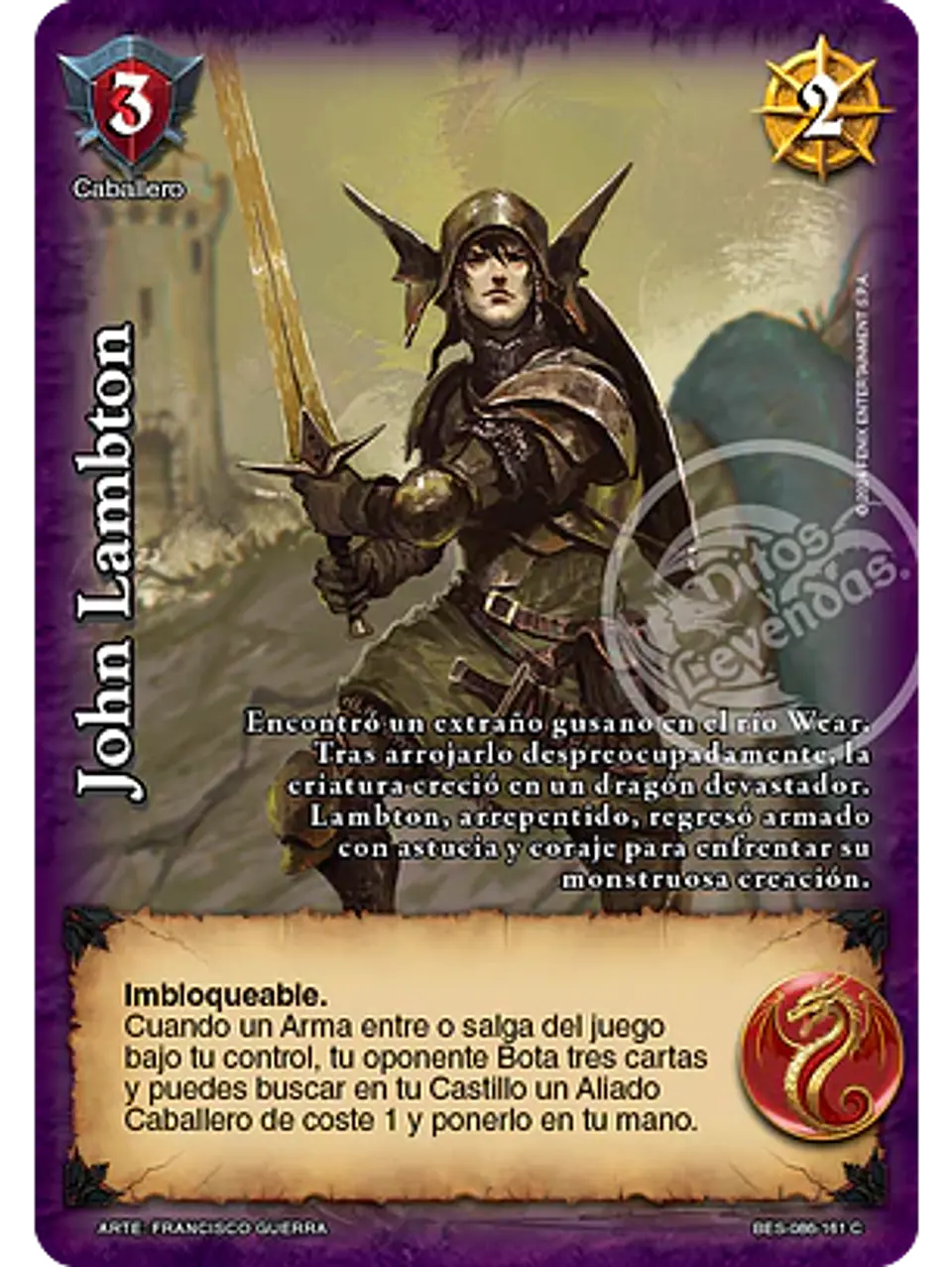 John Lambton (Bestiarium - Cortesana) 1