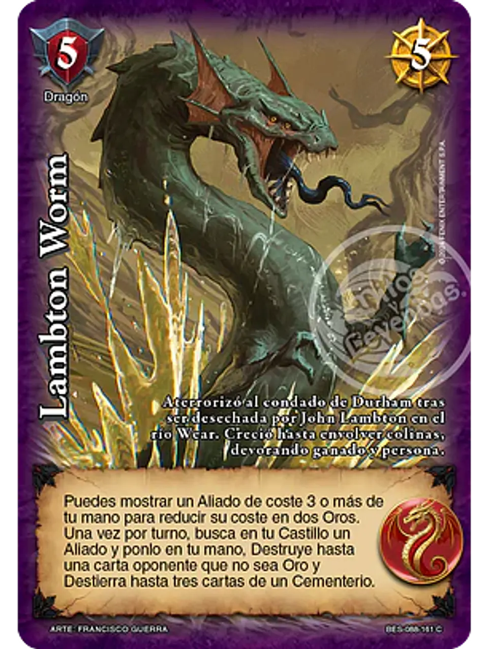 Lambton Worm (Bestiarium - Cortesana) 1