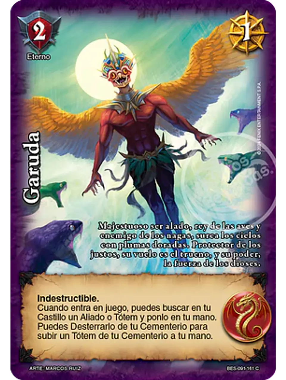 Garuda (Bestiarium - Cortesana) 1