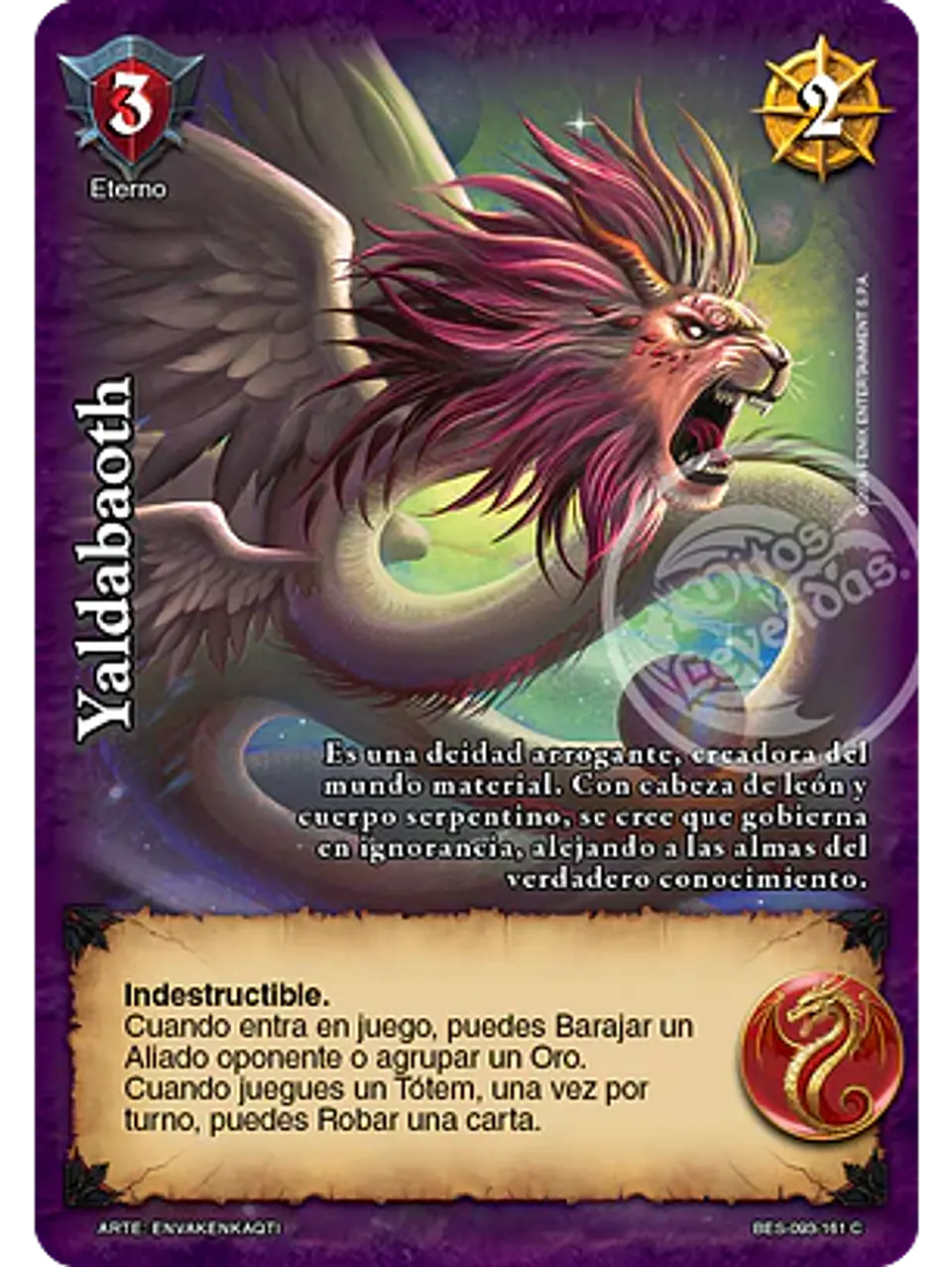 Yaldabaoth (Bestiarium - Cortesana) 1
