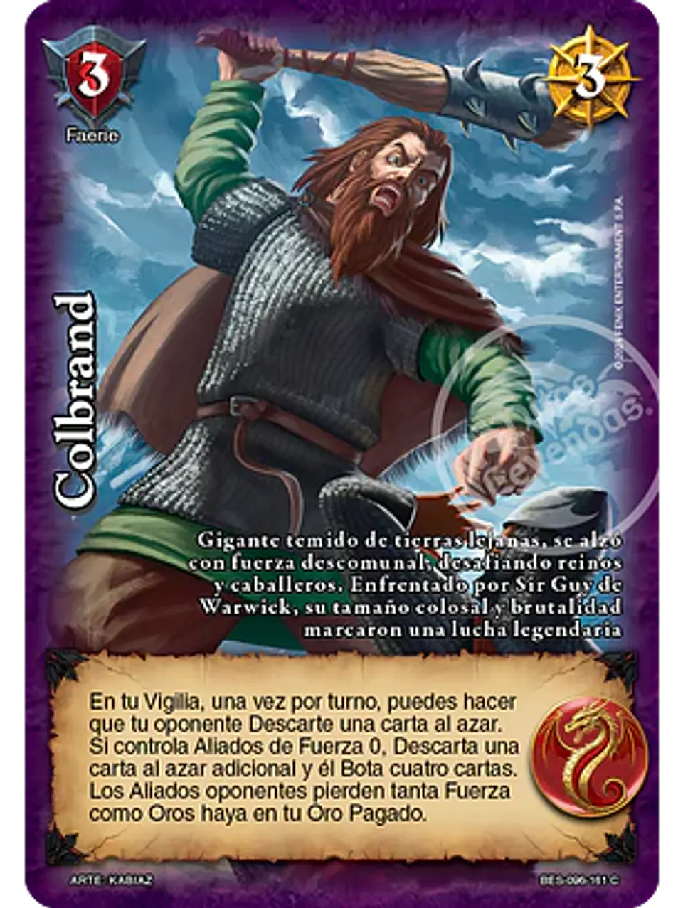Colbrand (Bestiarium - Cortesana) 1