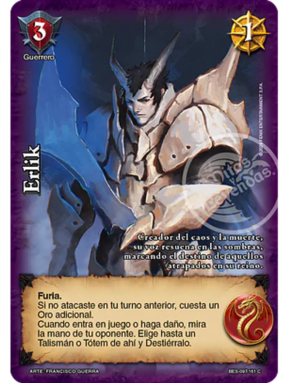 Erlik (Bestiarium - Cortesana) 1