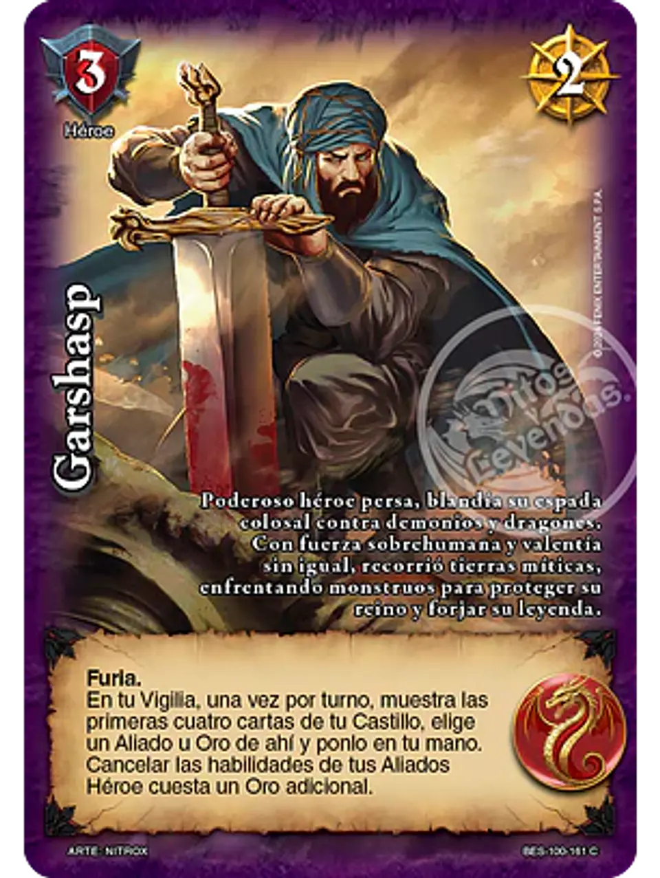 Garshasp (Bestiarium - Cortesana) 1