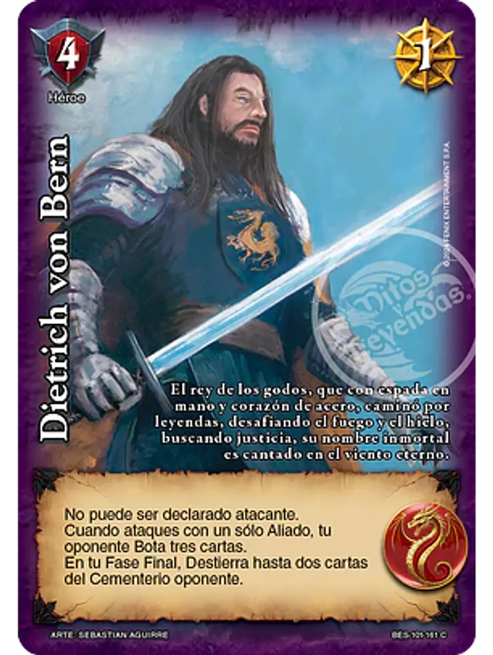 Dietrich von Bern (Bestiarium - Cortesana) 1