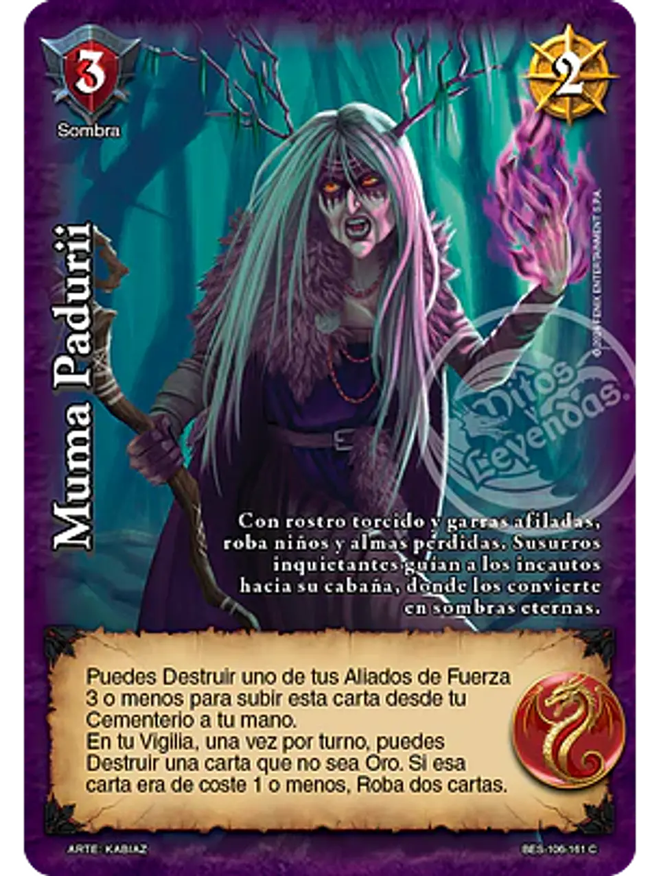 Muma Padurii (Bestiarium - Cortesana) 1