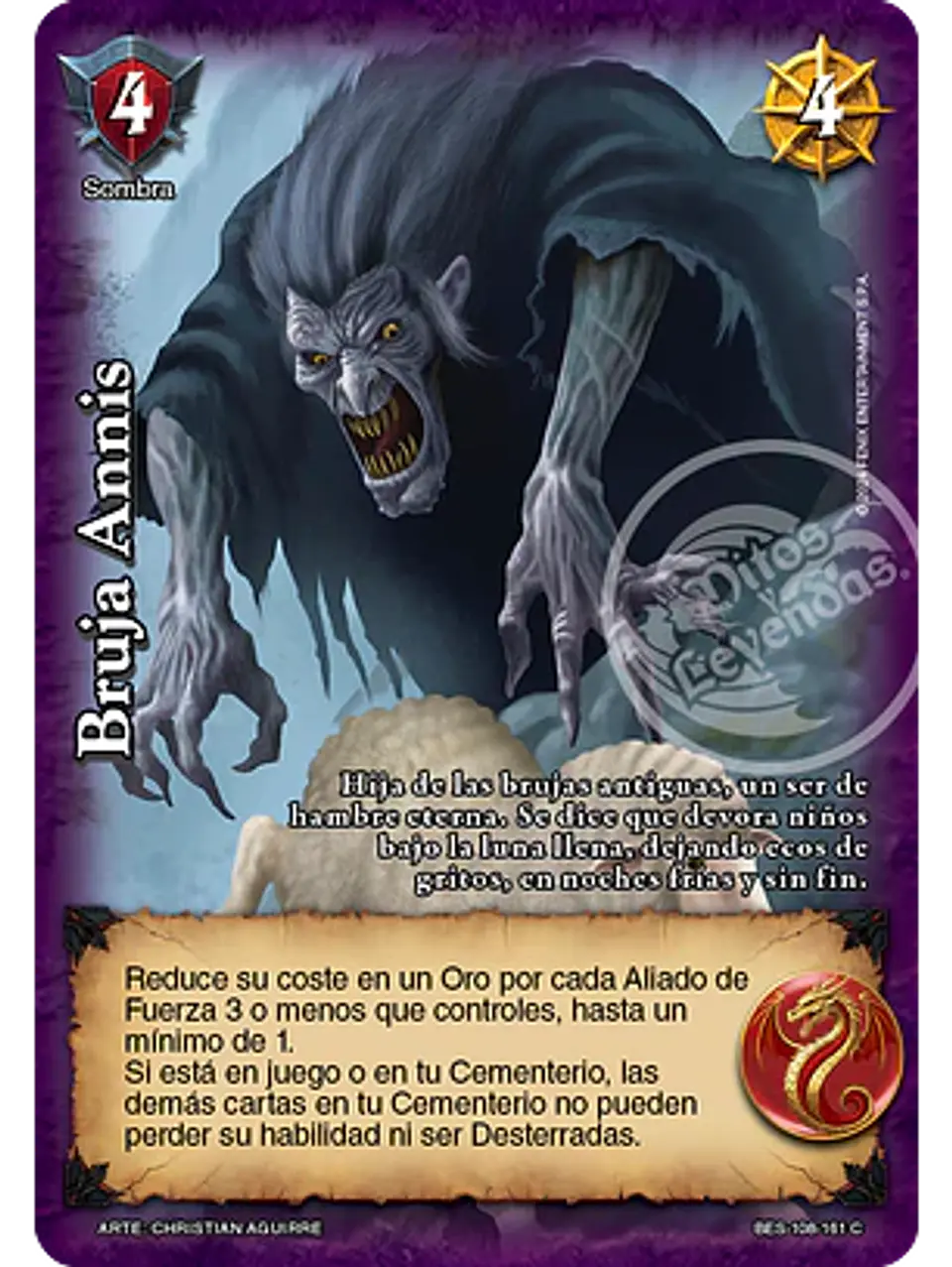 Bruja Annis (Bestiarium - Cortesana) 1