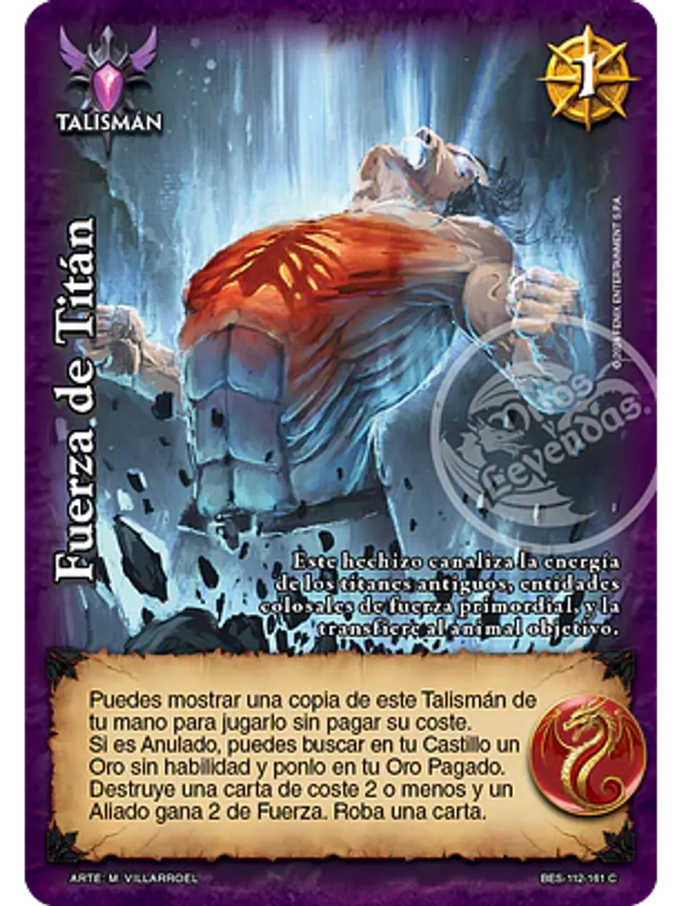 Fuerza de Titán (Bestiarium - Cortesana) 1