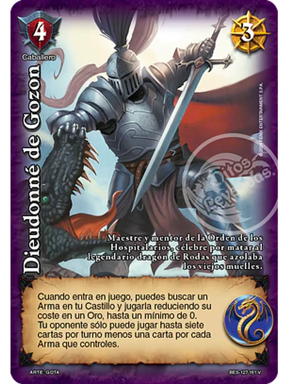 Dieudonné de Gozón (Bestiarium - Vasalla) 1