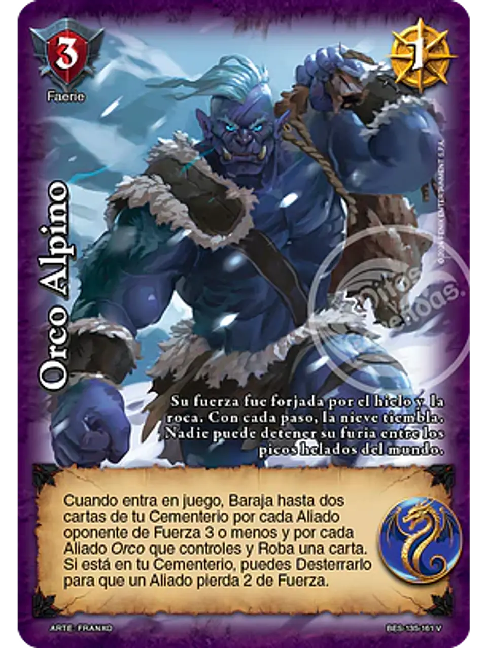 Orco Alpino (Bestiarium - Vasalla) 1