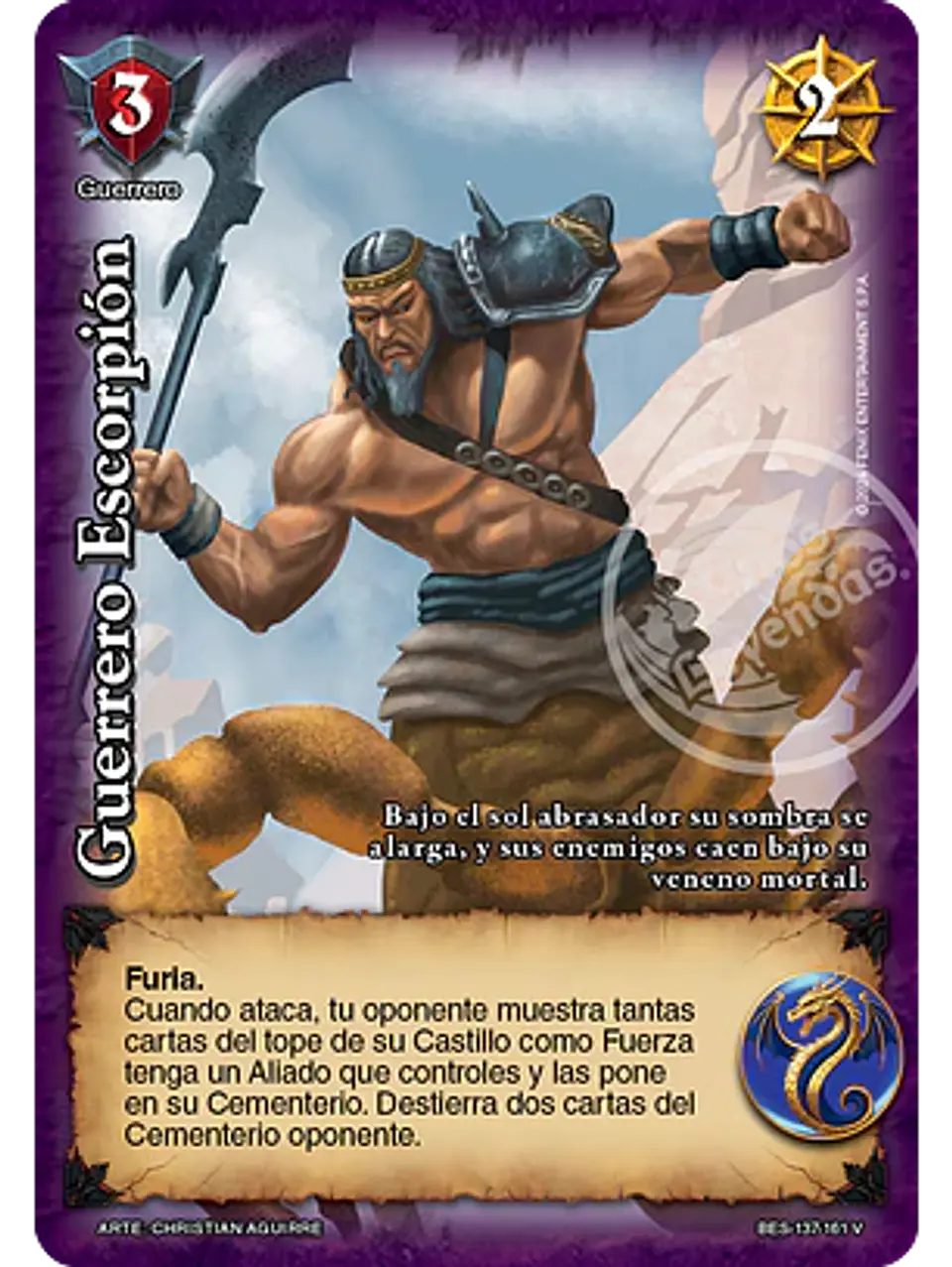 Guerrero Escorpión  (Bestiarium - Vasalla) 1