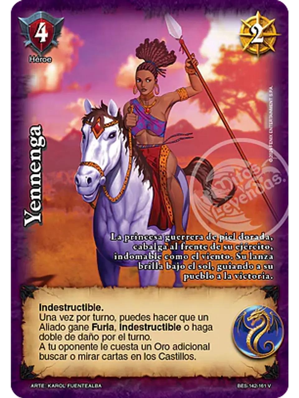 Yennenga (Bestiarium - Vasalla) 1