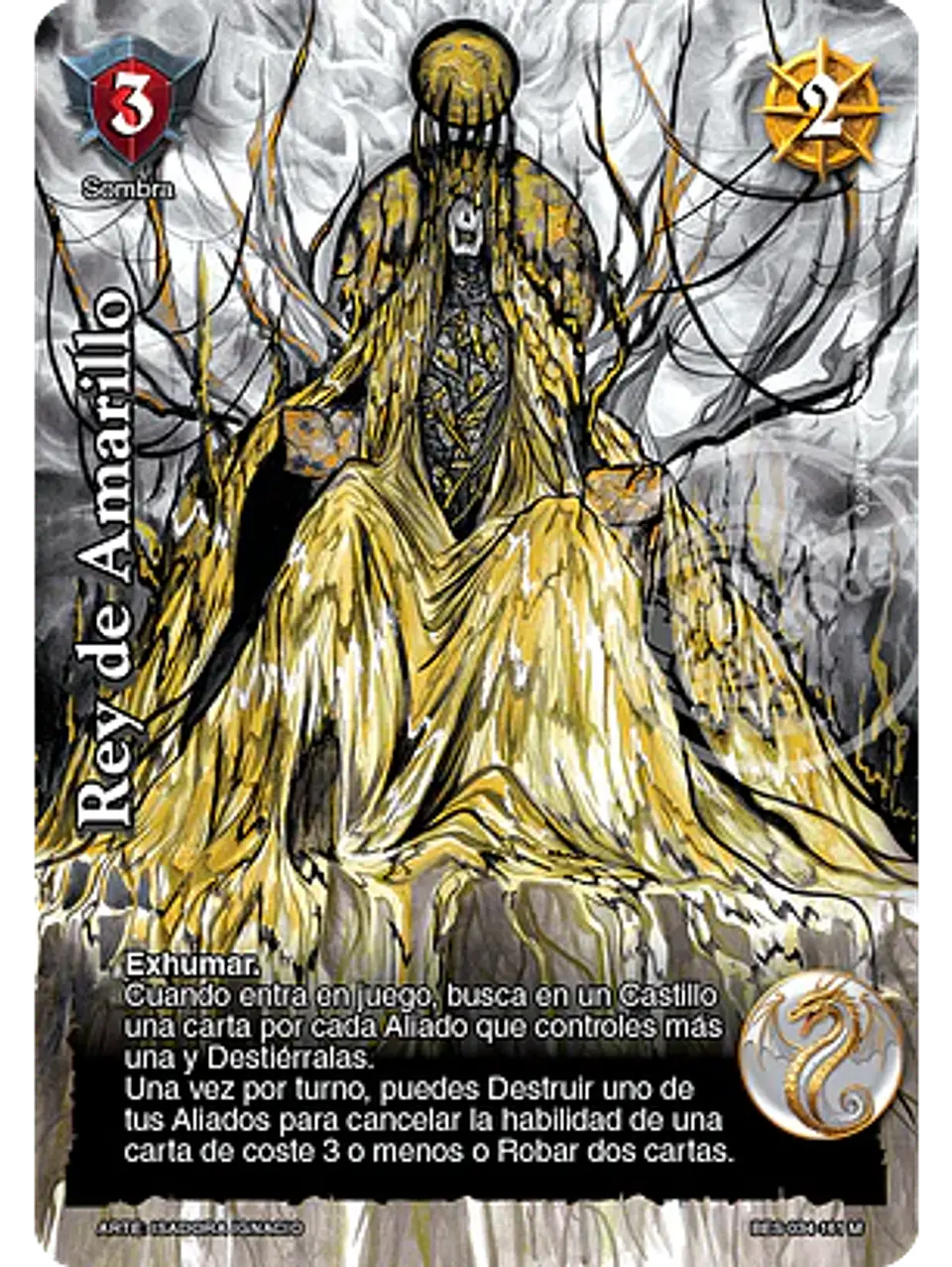 Rey de Amarillo (Bestiarium - Arte Alternativo) 1