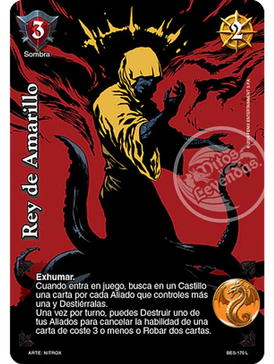 Rey de Amarillo (Bestiarium - Legendaria) 1