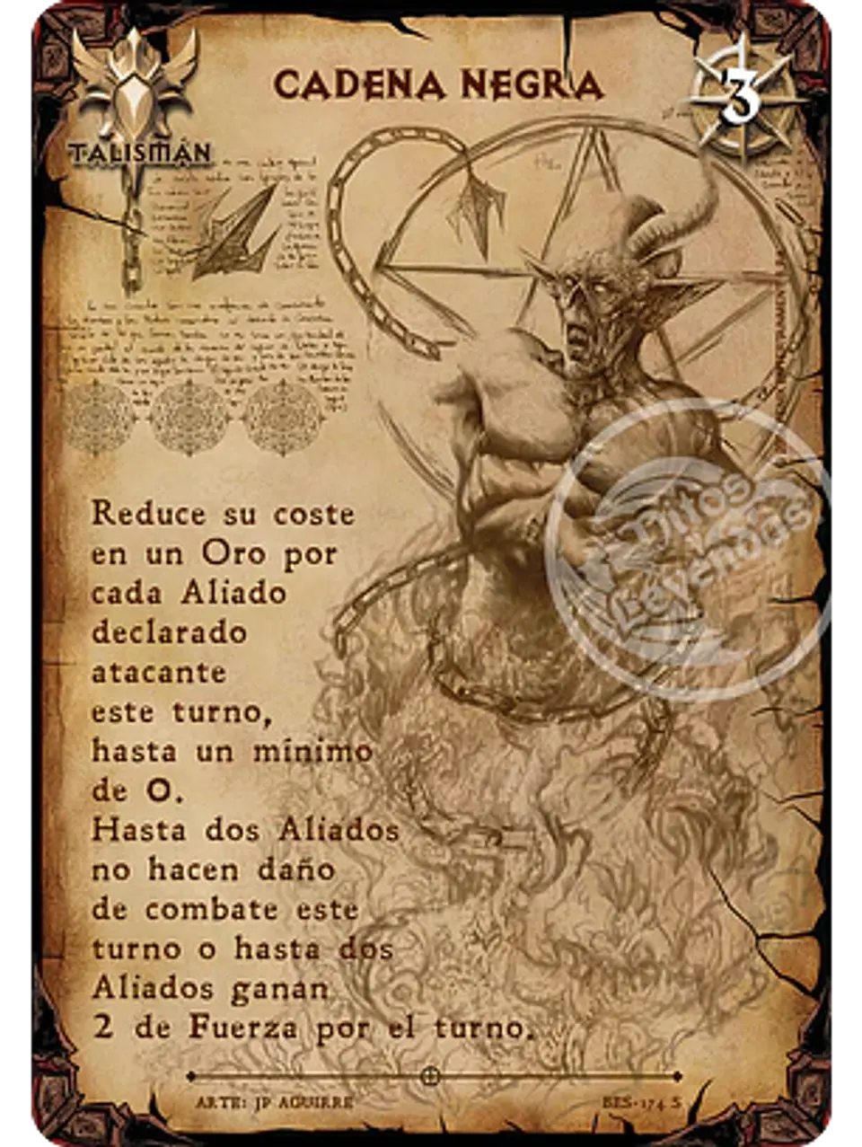 Cadena Negra (Bestiarium - Secretas) 1