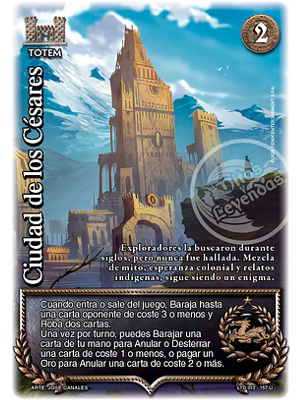 Ciudad de los césares (LTD - Ultra Real) 1