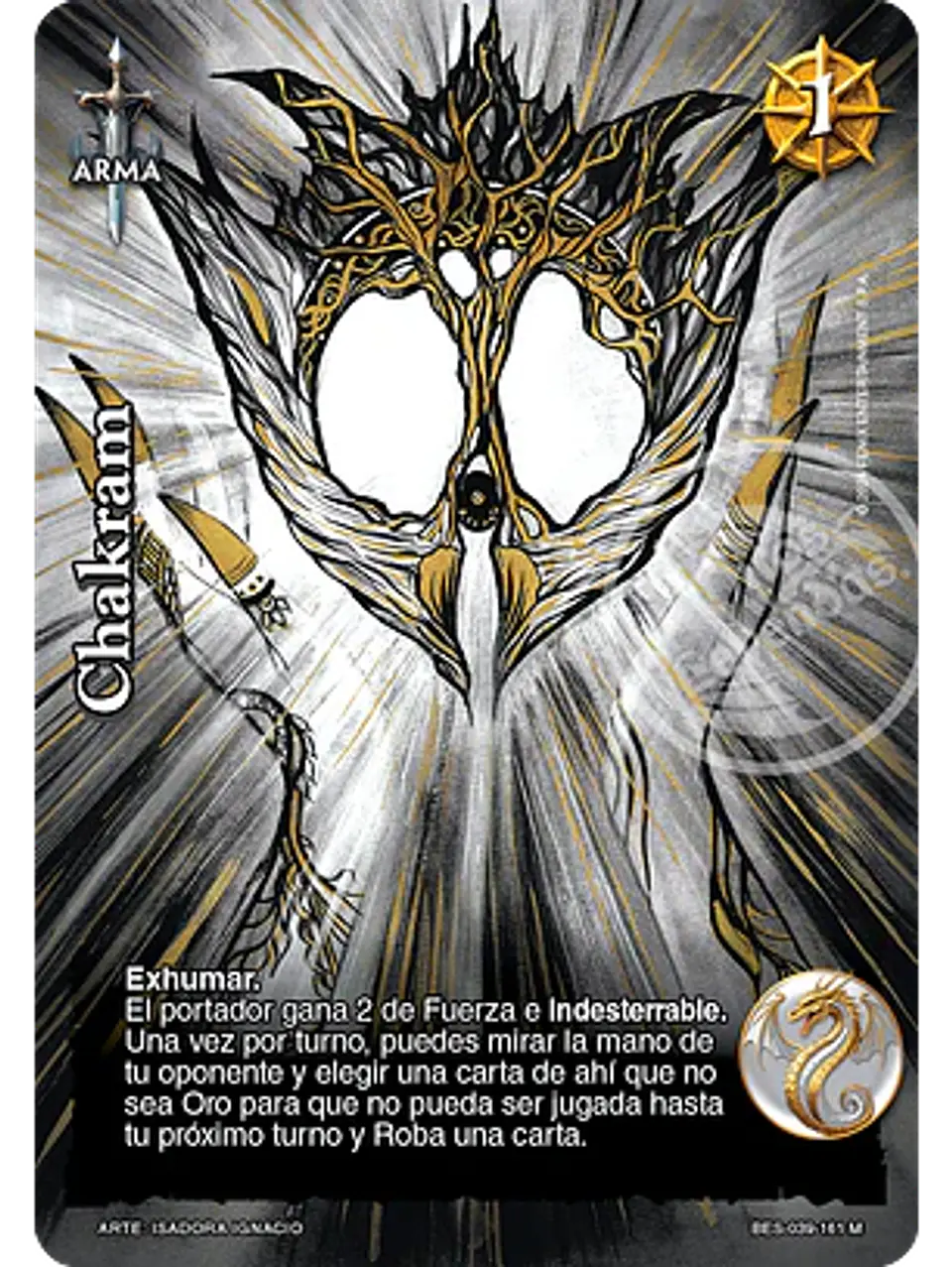 Chakram (Bestiarium - Arte Alternativo) 1