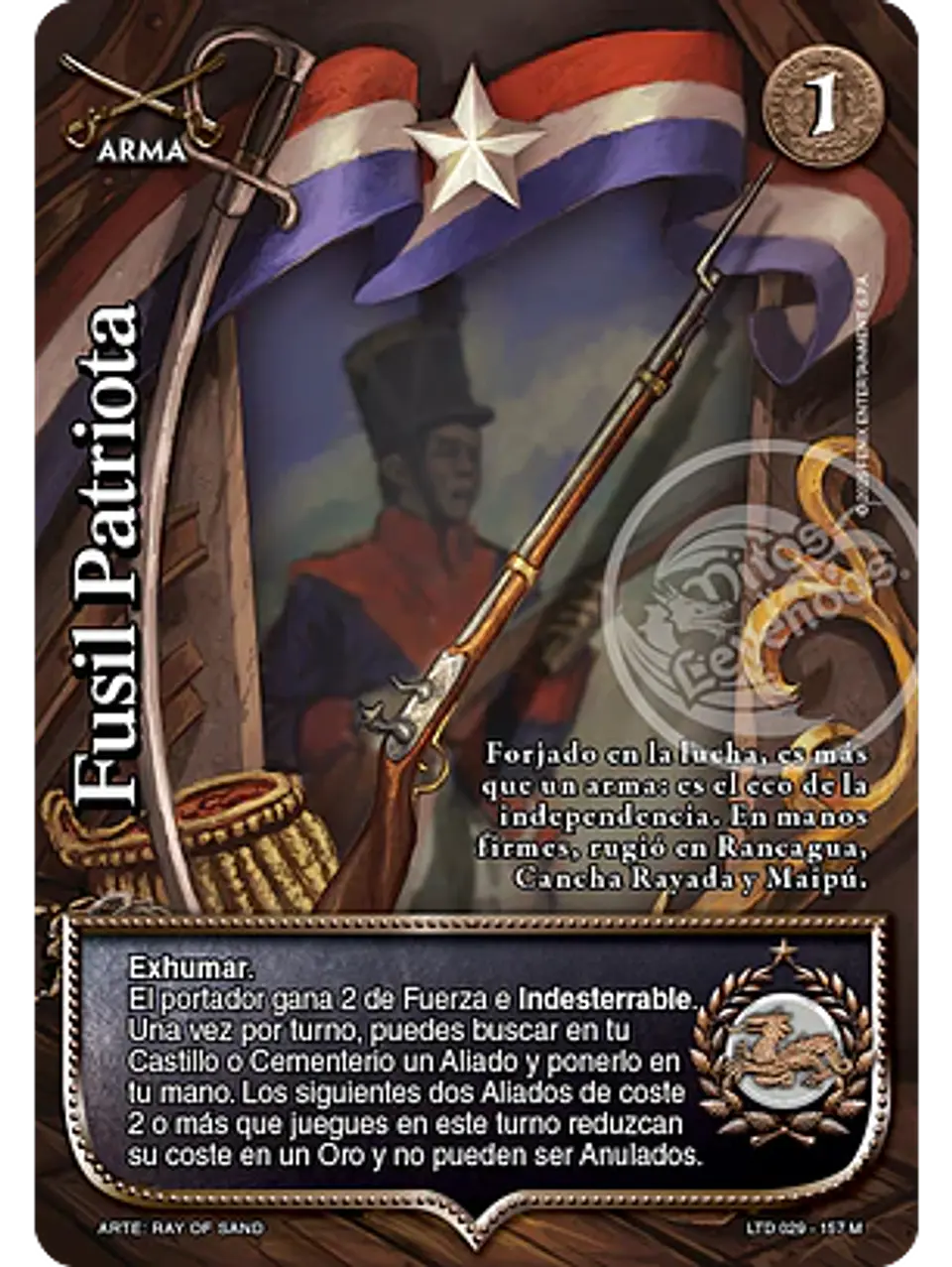 Fusil patriota (LTD - Mega Real) 1