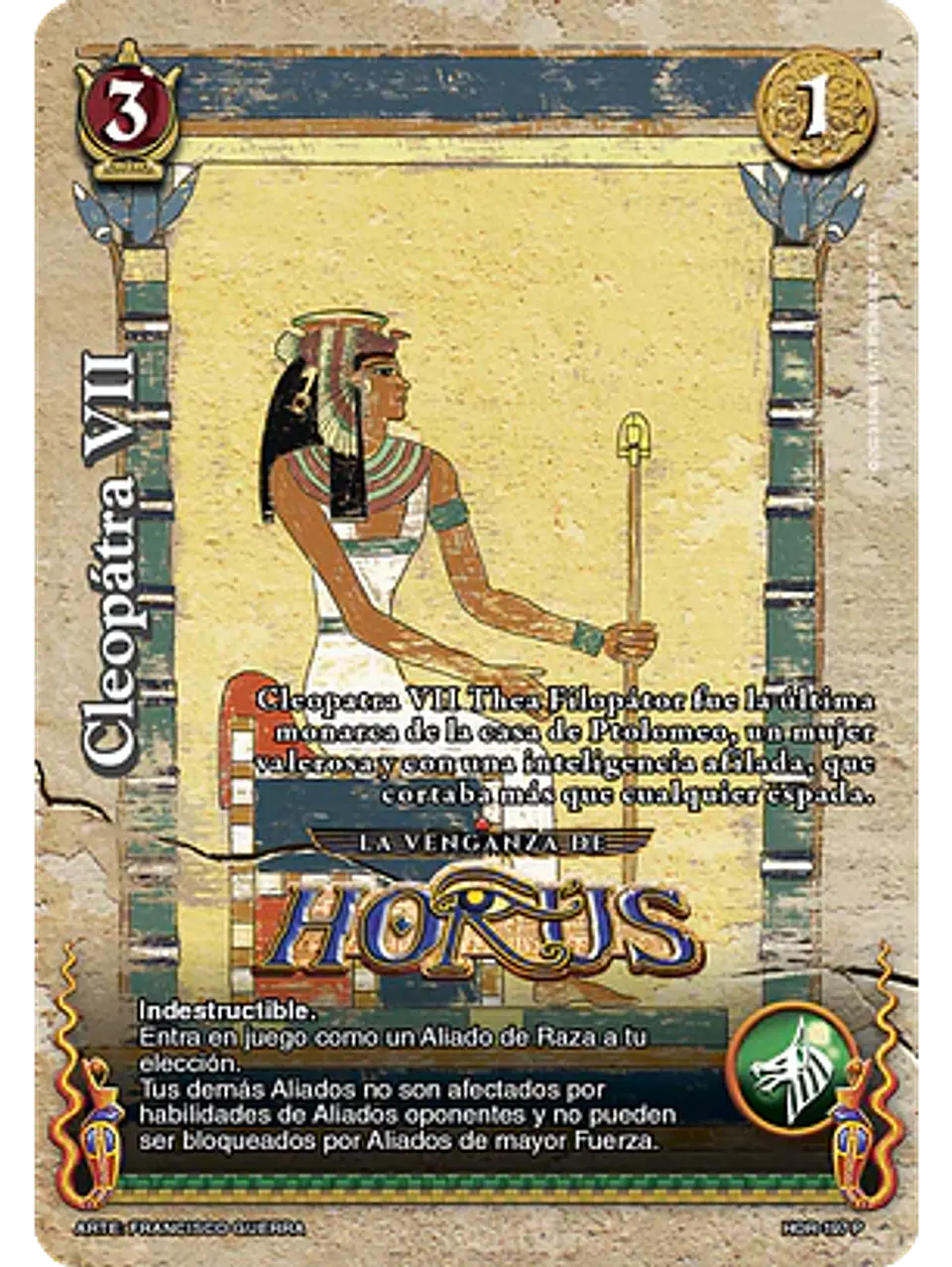 Cleopatra VII (La Venganza de Horus - Promocional) 1