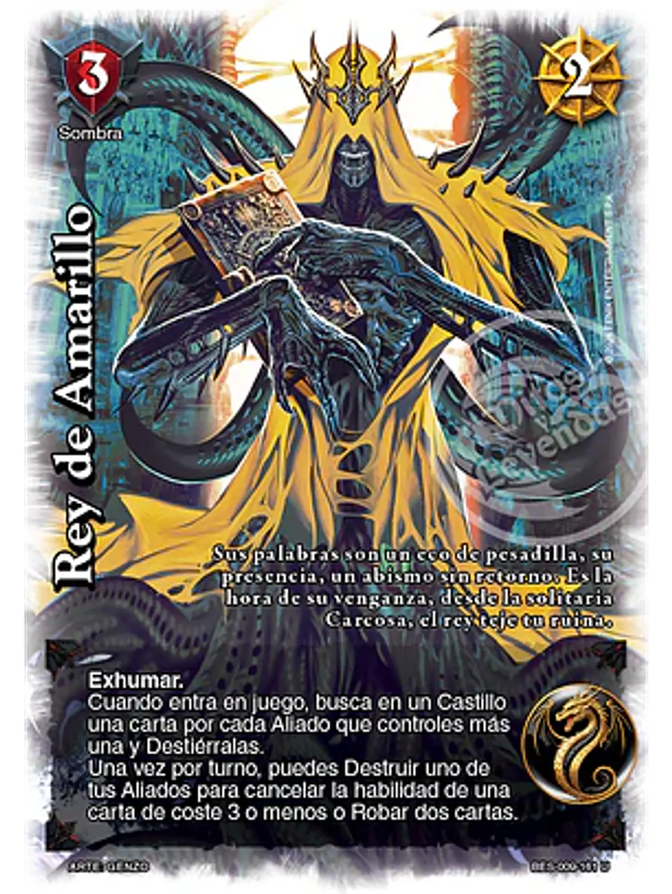 Rey de Amarillo (Bestiarium - UR) 1