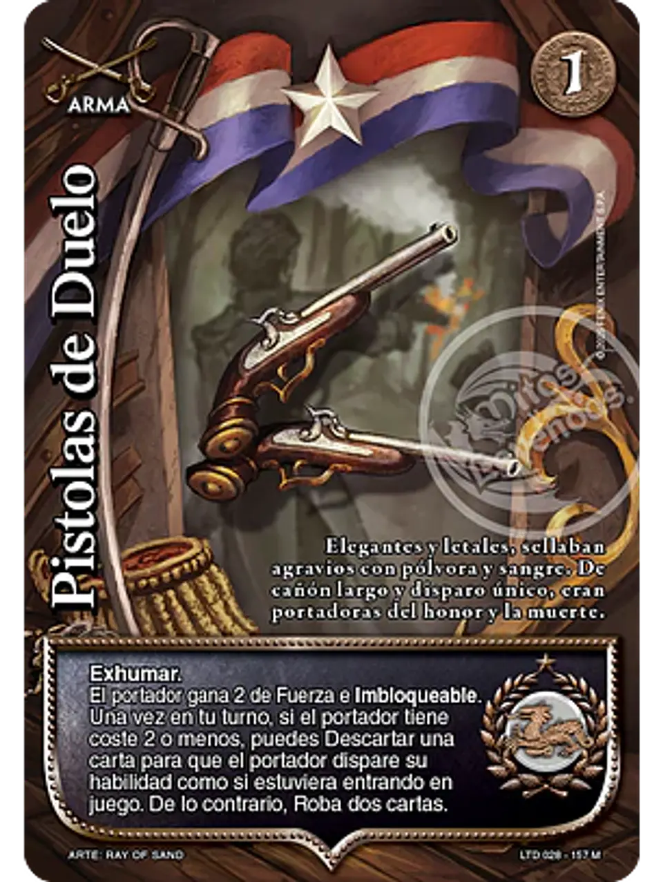 Pistolas de duelo (LTD - Mega Real) 1