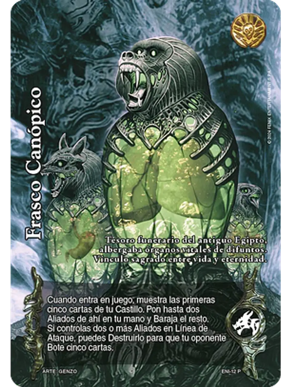 Frasco Canópico (Giger) 1