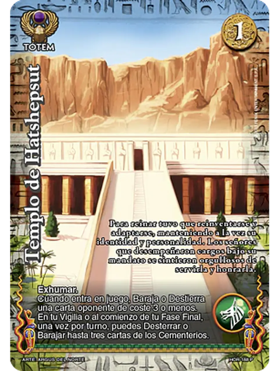 Templo de Hatshetsup (La Venganza de Horus - Promocional) 1